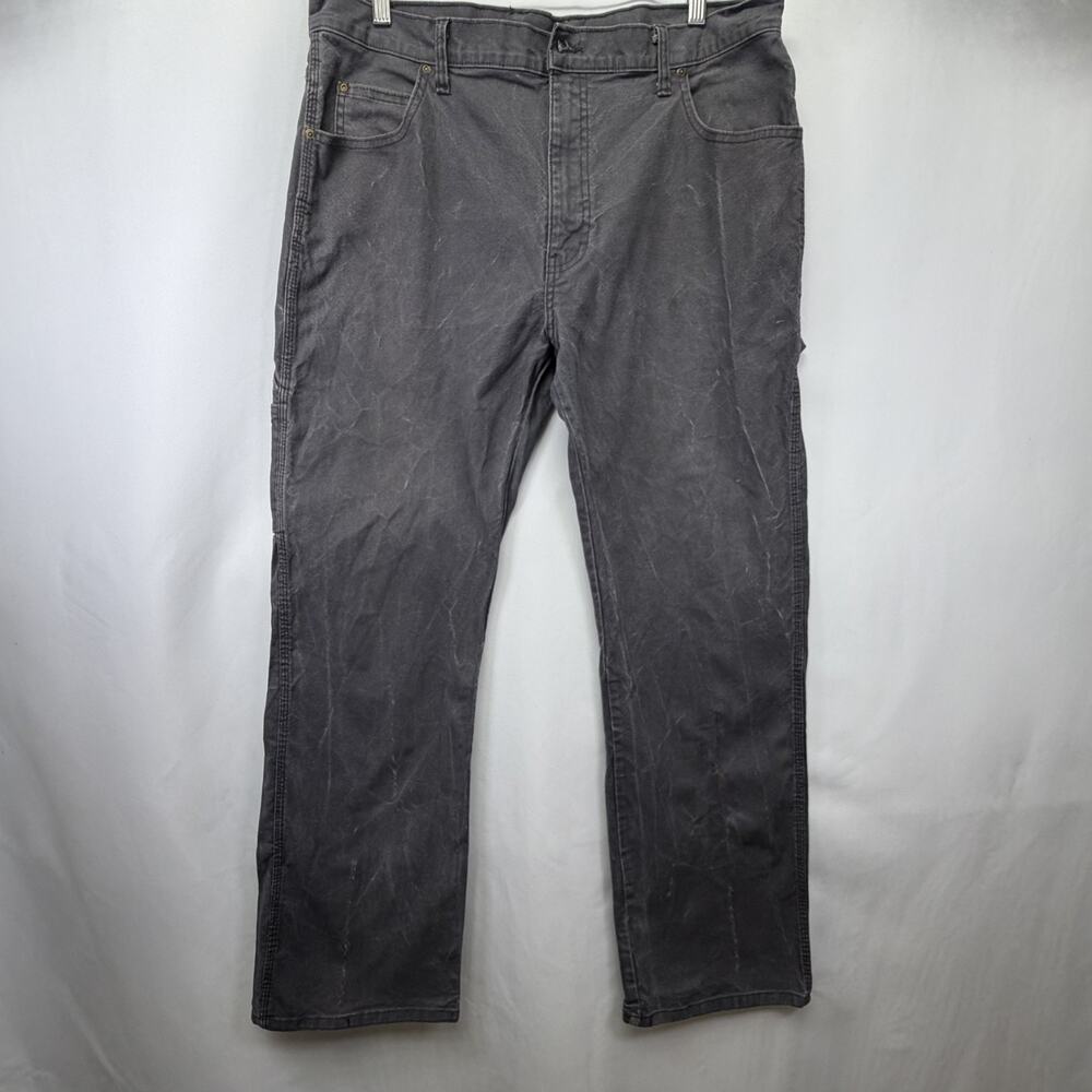Dickies Carpenter Jeans Mens Size 36 X 32 Distressed Gray